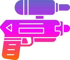 Water gun Vector Icon Design