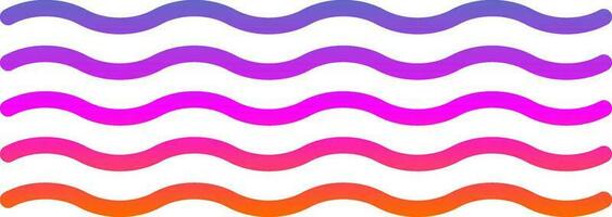 Wave Vector Icon Design