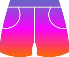 Swim shorts Vector Icon Design