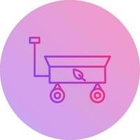 Garden Cart Vector Icon