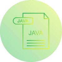 icono de vector de java