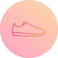 Casual Shoes Vector Icon