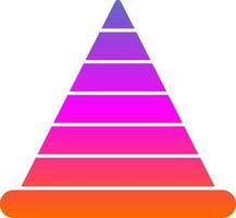 Pyramid Vector Icon Design