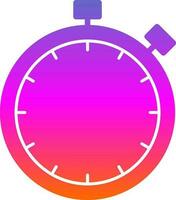 Stopwatch Vector Icon Design