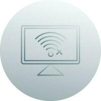 Disconnected Network Vector Icon