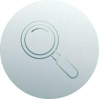 Magnifiying Glass Vector Icon