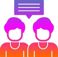 Consultation Vector Icon Design