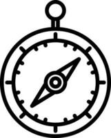 Compass Vector Icon Design