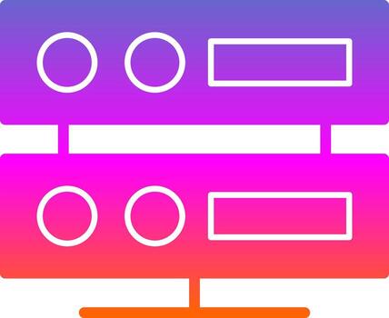 Server Vector Icon Design