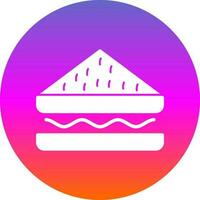 diseño de icono de vector de sándwich