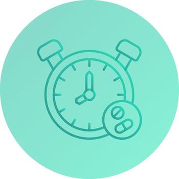 icono de vector de reloj