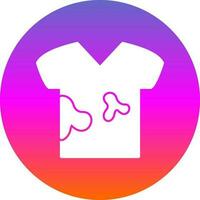 Dirty clothes Vector Icon Design