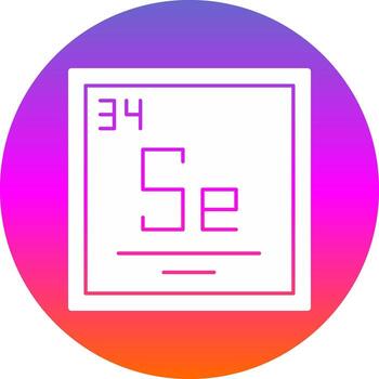 selenio vector icono diseño