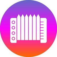 Accordion Vector Icon Design