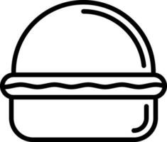 diseño de icono de vector de hamburguesa