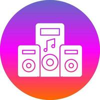 Speaker Vector Icon Design