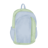 ilustração de mochila escolar png