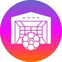 Goal Vector Icon Design