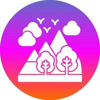 Alps Vector Icon Design