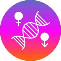 Chromosome Vector Icon Design