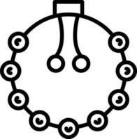 diseño de icono de vector de pulsera