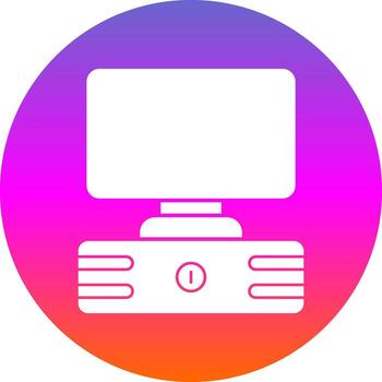 Computer Vector Icon Design