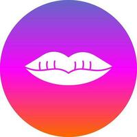 diseño de icono de vector de labios