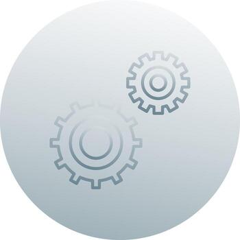 icono de vector de configuración