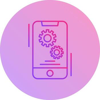 icono de vector de configuración