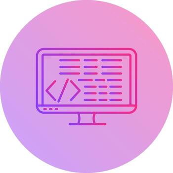 Coding Vector Icon