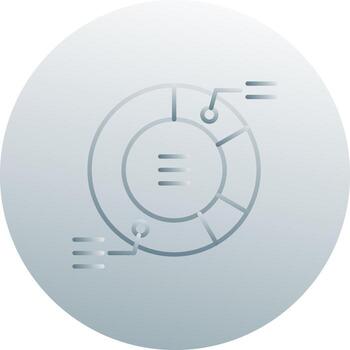 Pie Chart Vector Icon