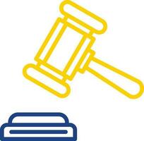 Gavel Vector Icon Design