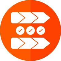 Value chain Vector Icon Design