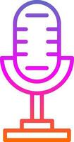 Microphone Vector Icon Design