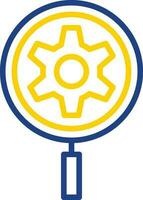 Magnifying glass Vector Icon Design