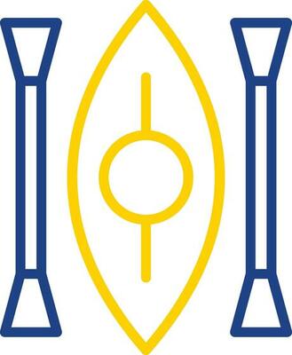 Kayak Vector Icon Design