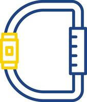 Carabiner Vector Icon Design
