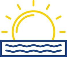 Sunrise Vector Icon Design