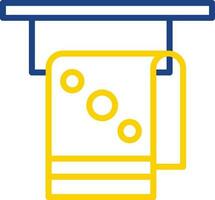 Towel Vector Icon Design