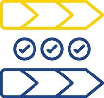 Value chain Vector Icon Design