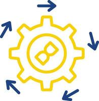 Work in progress Vector Icon Design