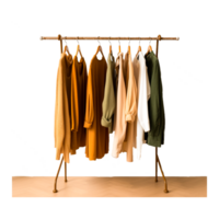 Clothes Hanger Floor Clothes Horse Clothing Wardrobe Generative Ai png