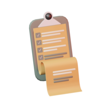 3d notelist icon png