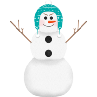 Lovely snow man png