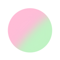 pastel arco iris borroso degradado arco iris colores circulo png