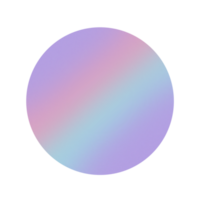 pastello arcobaleno sfocato pendenza arcobaleno colori cerchio png