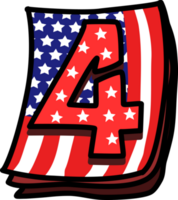 USA important day element png