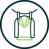 Clean clothes Vector Icon Design