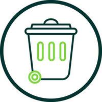 Recycle bin Vector Icon Design