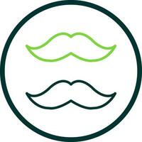 Moustache Vector Icon Design